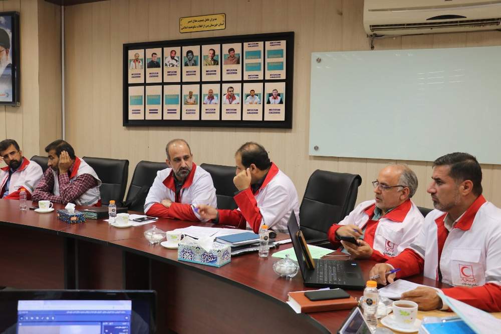 نشست وبیناری ستاد استانی طرح امداد و نجات اربعین با روسای شعب برگزار شد 
